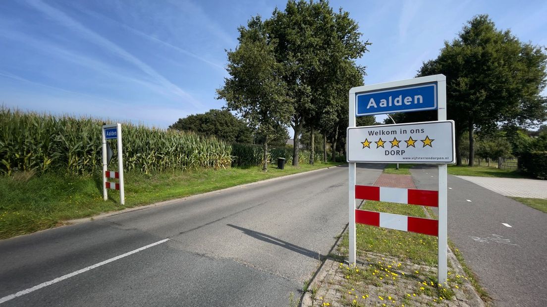 Aalden gemeentebord
