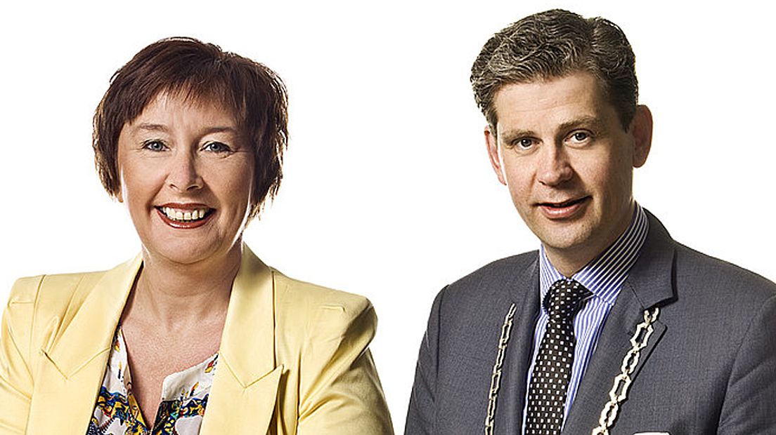 In Veenendaal werden wethouder Hollander en burgemeester Kolff bedreigd.