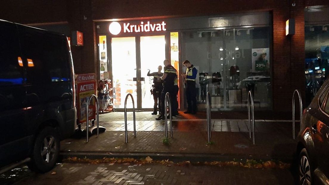 Overval op de Kruidvat in Almelo