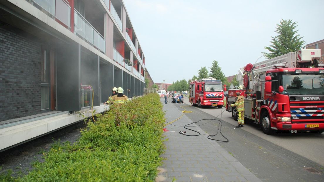 Woningbrand Zwolle