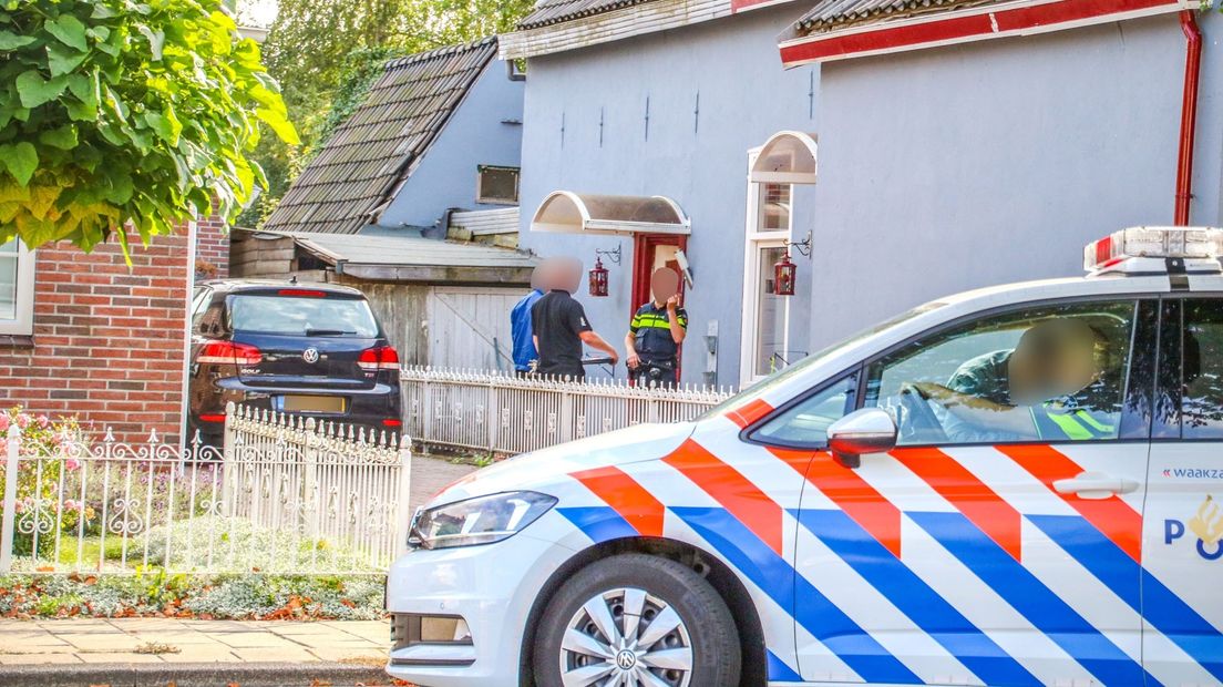 In het pand werd een hennepkwekerij ontdekt