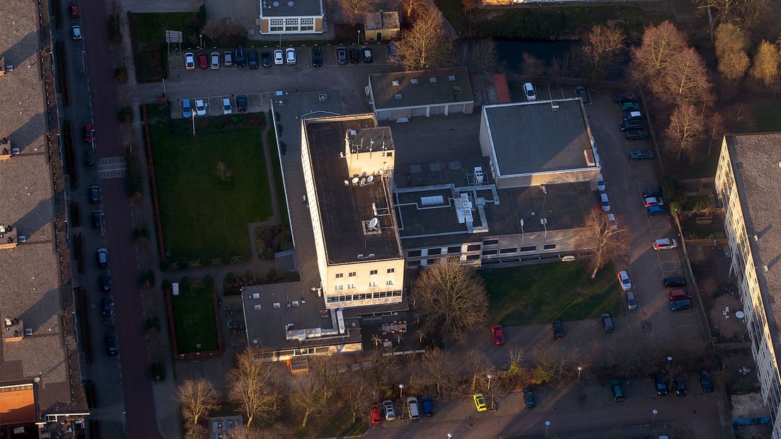 RTV Utrecht van bovenaf gezien.