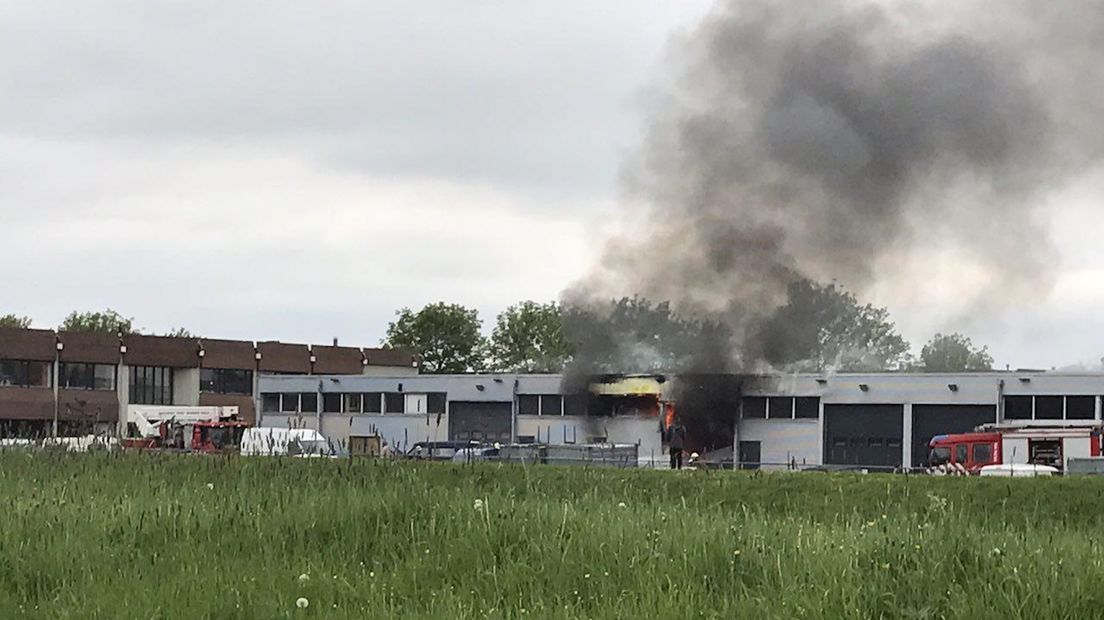 Brand in Zwolle