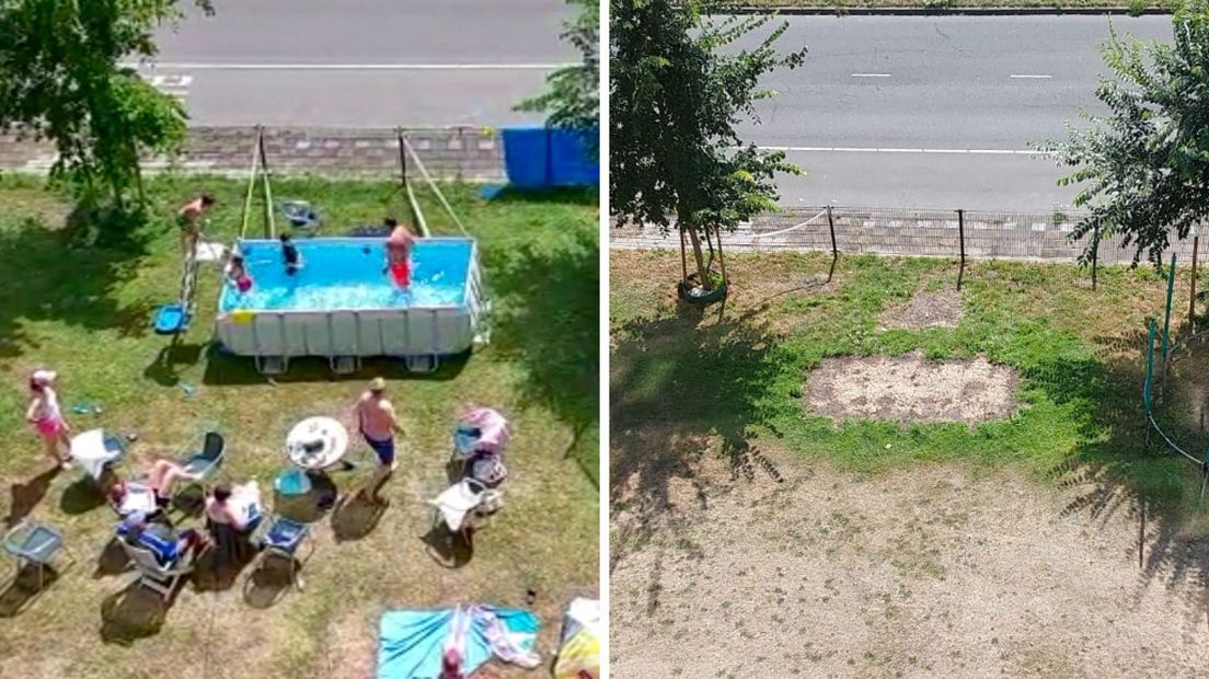 Op deze plek stond lange tijd het kinderzwembad I