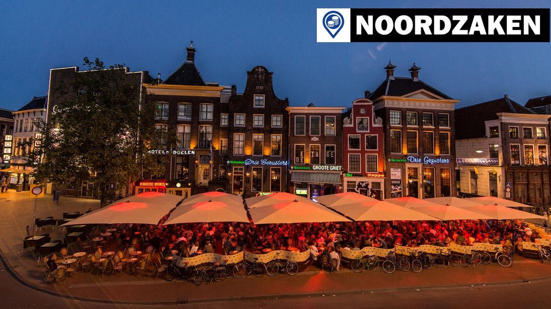 De zuidzijde van de Grote Markt.