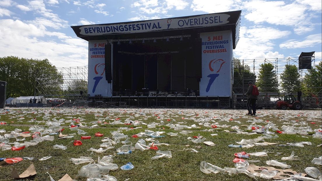Op het Bevrijdingsfestival Overijssel kwamen ruim 100.000 bezoekers af