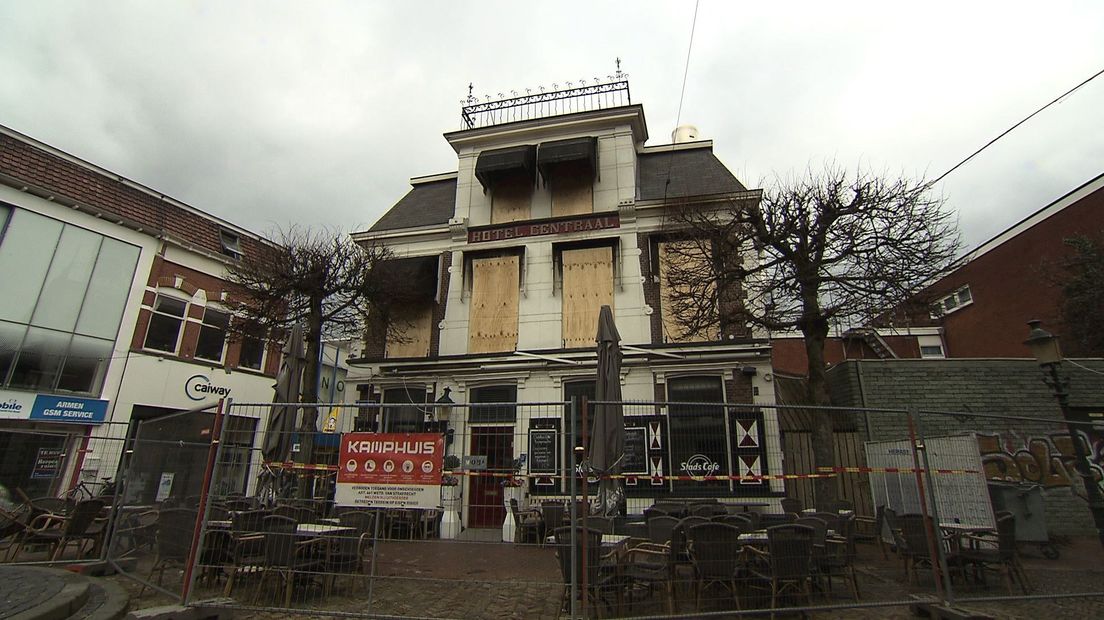 Brand bij stadsbrasserie in Almelo aangestoken