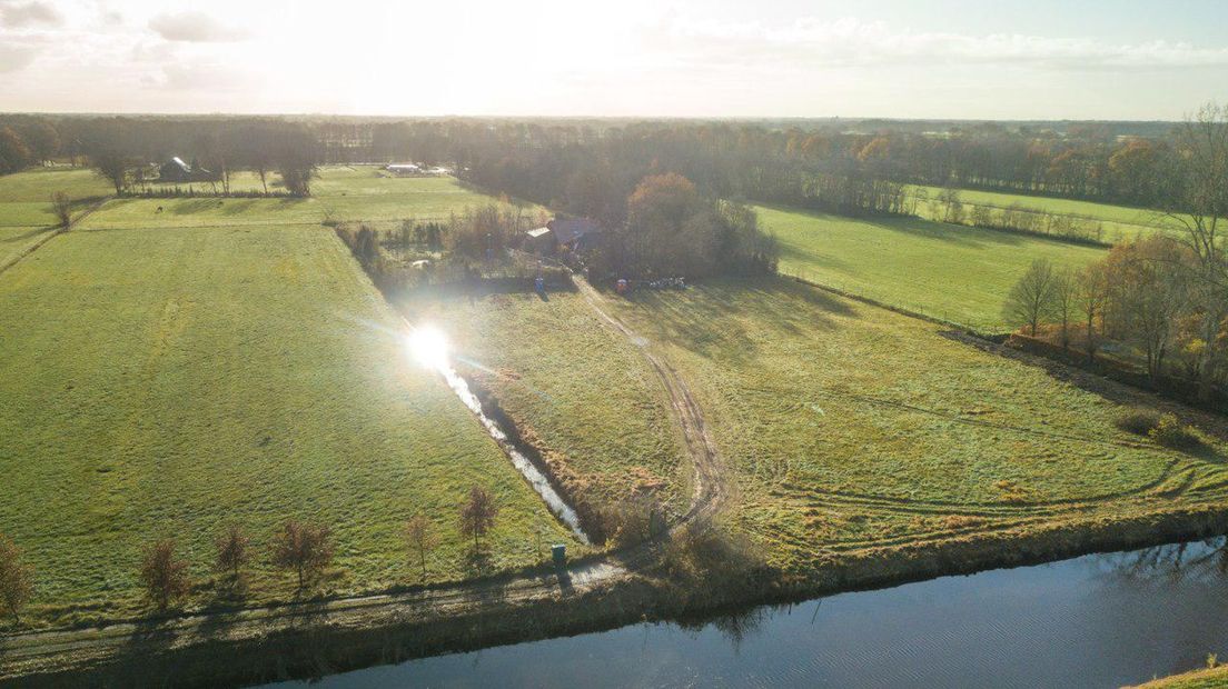 Boerderij Ruinerwold dronefoto 6