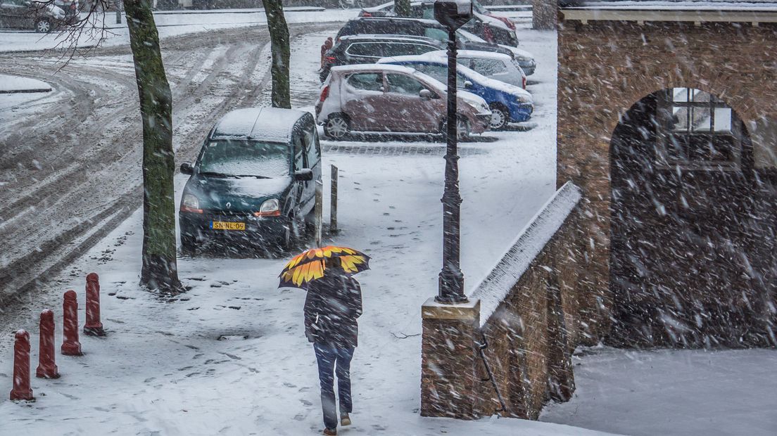 Sneeuw in Zeeland