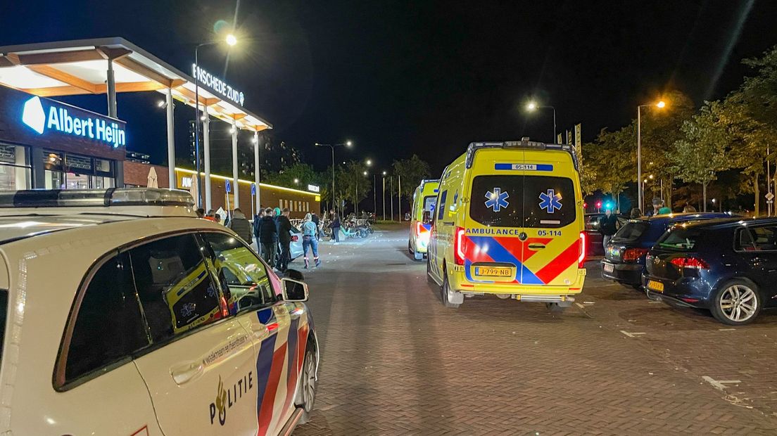 Motorrijder gewond in Enschede