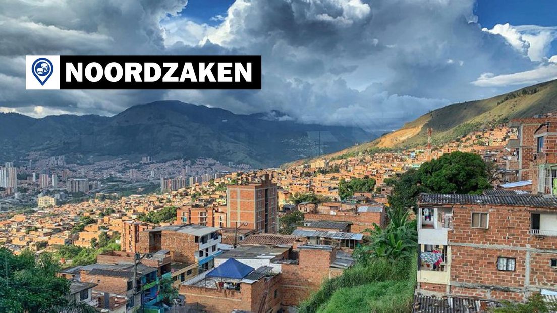 'Bogota is een miljoenenstad. Dat is wel iets anders dan ons vertrouwde Zuidoost-Groningen.'