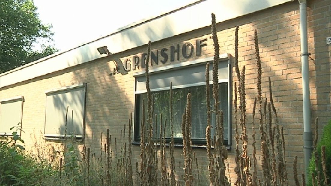 Het voormalige asielzoekerscentrum in Bellingwolde