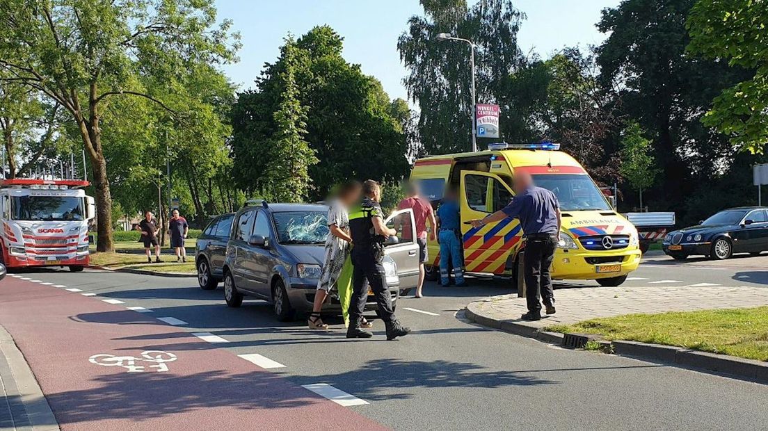 Fietser aangereden op Laaressingel in Enschede