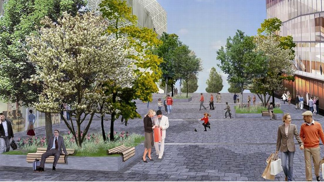 Ontwerp van het nieuwe Stadsplein