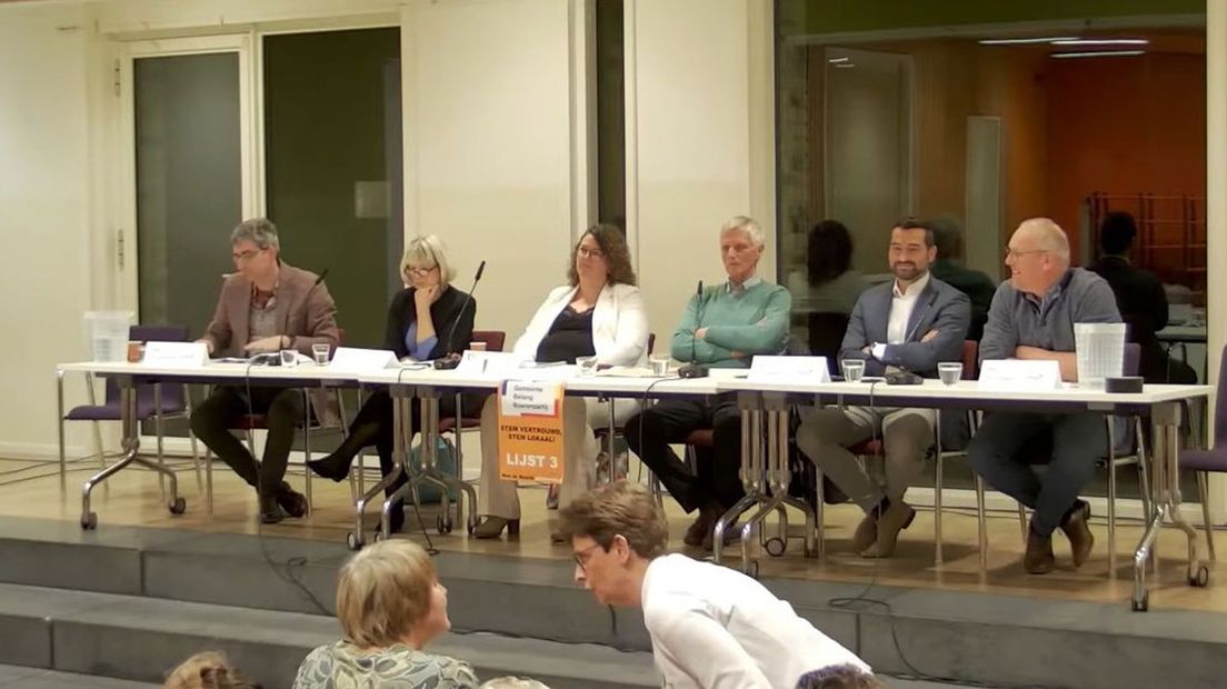 Het gemeenteraadsdebat van Heerde.