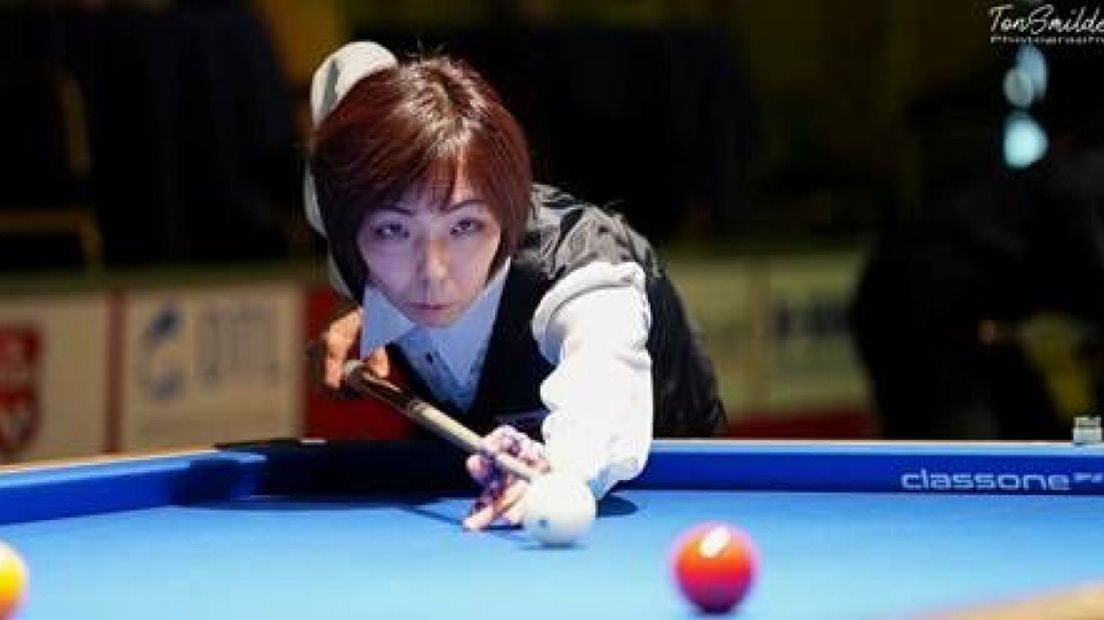 Yuko Nishimoto, uitgeschakeld door Jieun Han