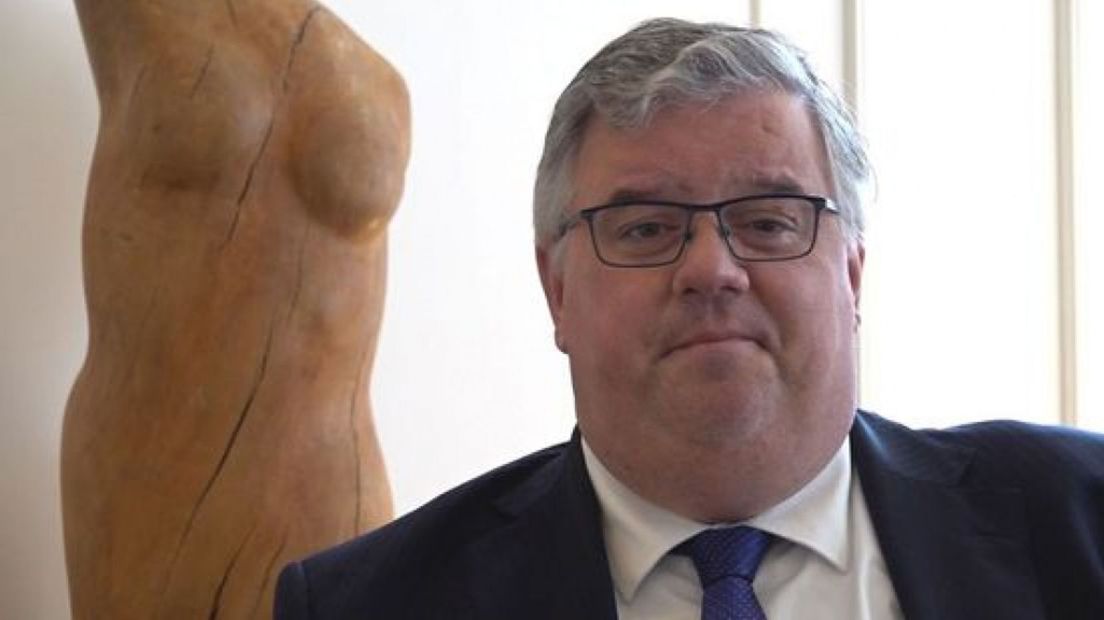 Burgemeester Hubert Bruls van Nijmegen.
