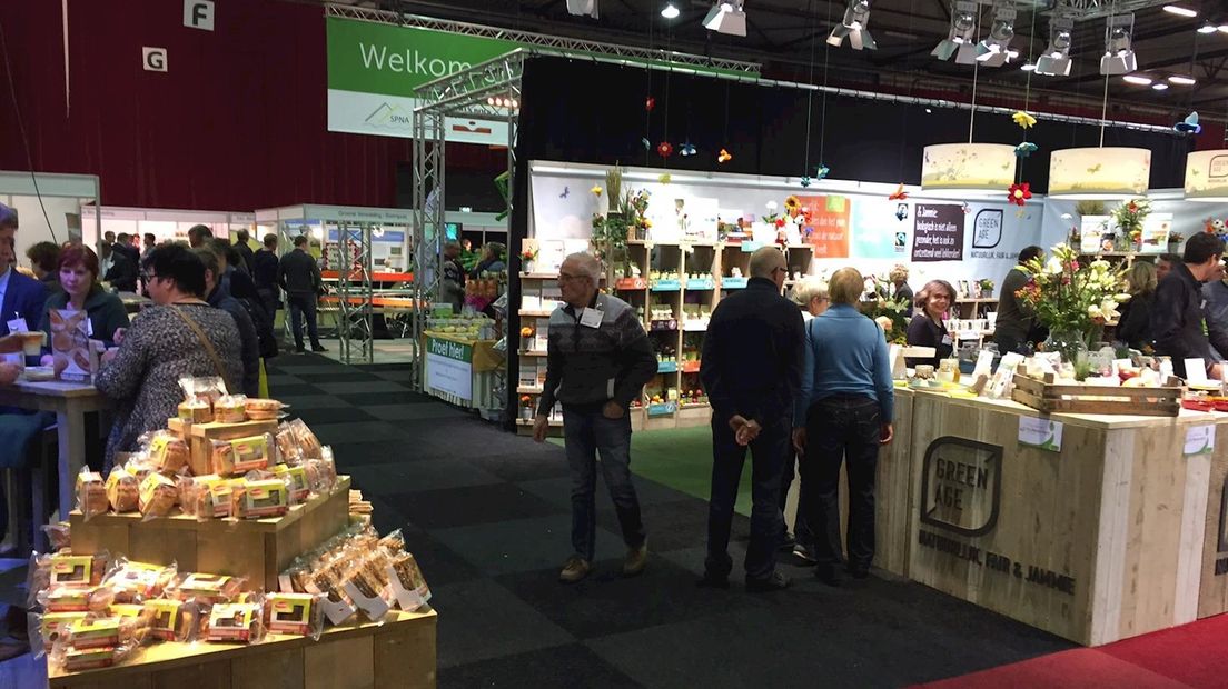 Bio-beurs in Zwolle wordt druk bezocht
