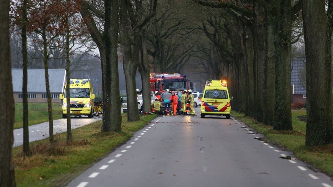 Automobilist Overleden Bij Frontale Botsing Op Boom In Anderen RTV 