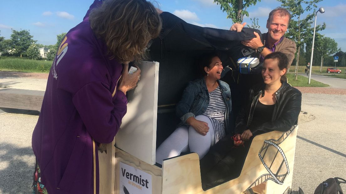 De campagnekar van Utrecht Natuurlijk.