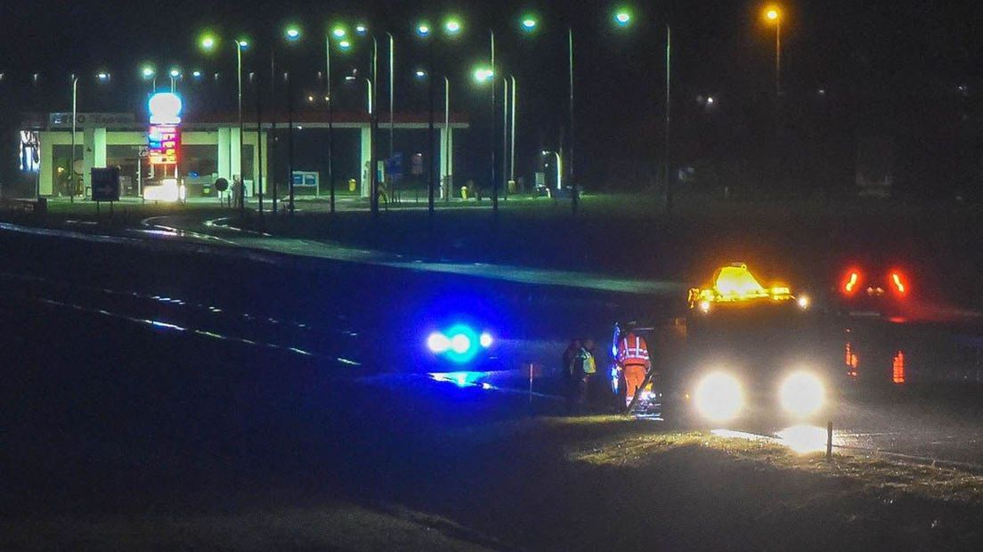 Het busje werd tot stoppen gedwongen op de A7