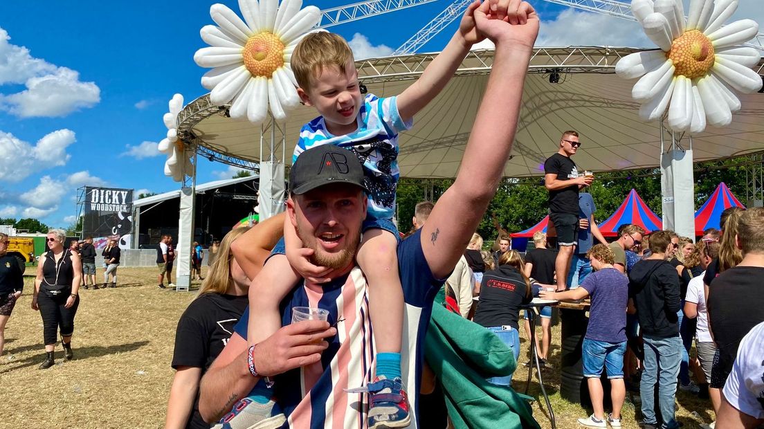 Het is feest voor alle leeftijden op het festivalterrein bij Steenwijkerwold