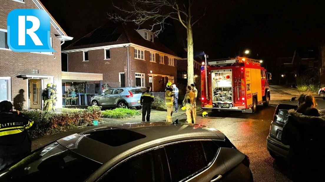 Brand in kachel in Velp