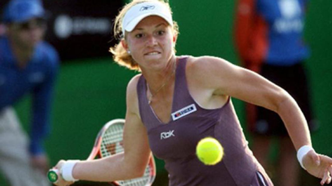Michaela Krajicek won dit weekend al haar partijen