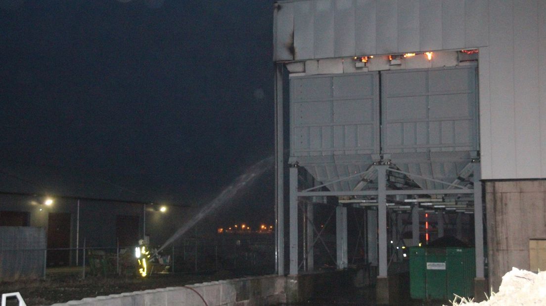 Grote brand Steenwijk.