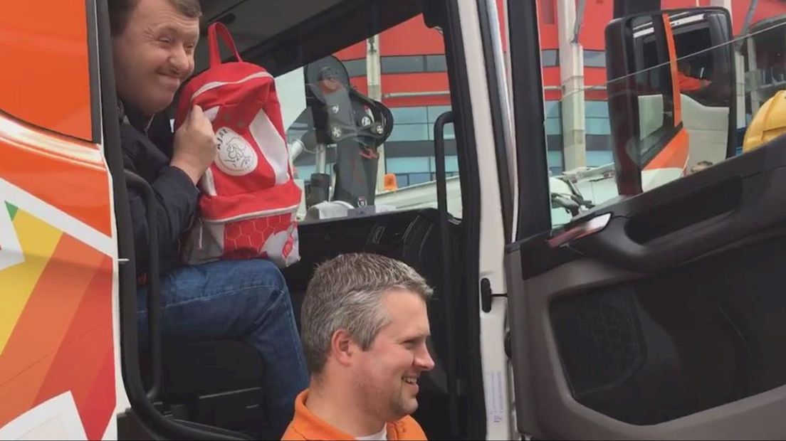 Plezier (en wat gezonde spanning) bij de start van Truck Run