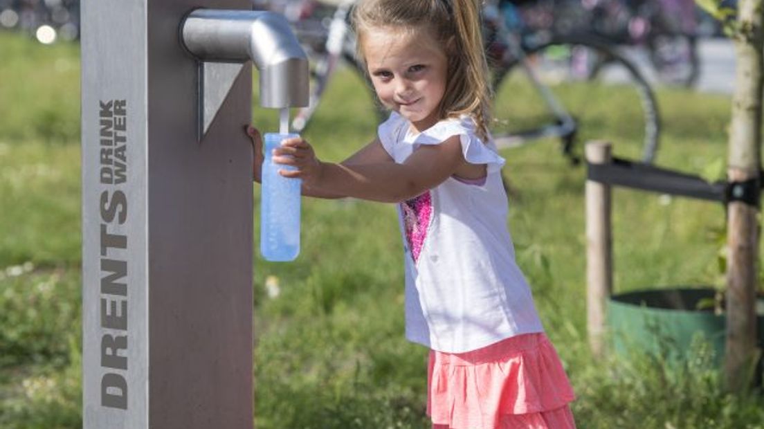 Er komen vier nieuwe watertappunten in Assen (Rechten: WMD)