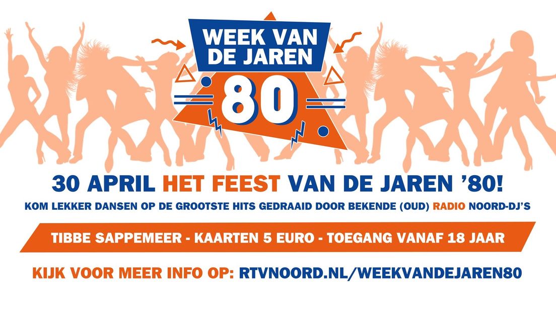 De Week van de Jaren 80 op RTV Noord
