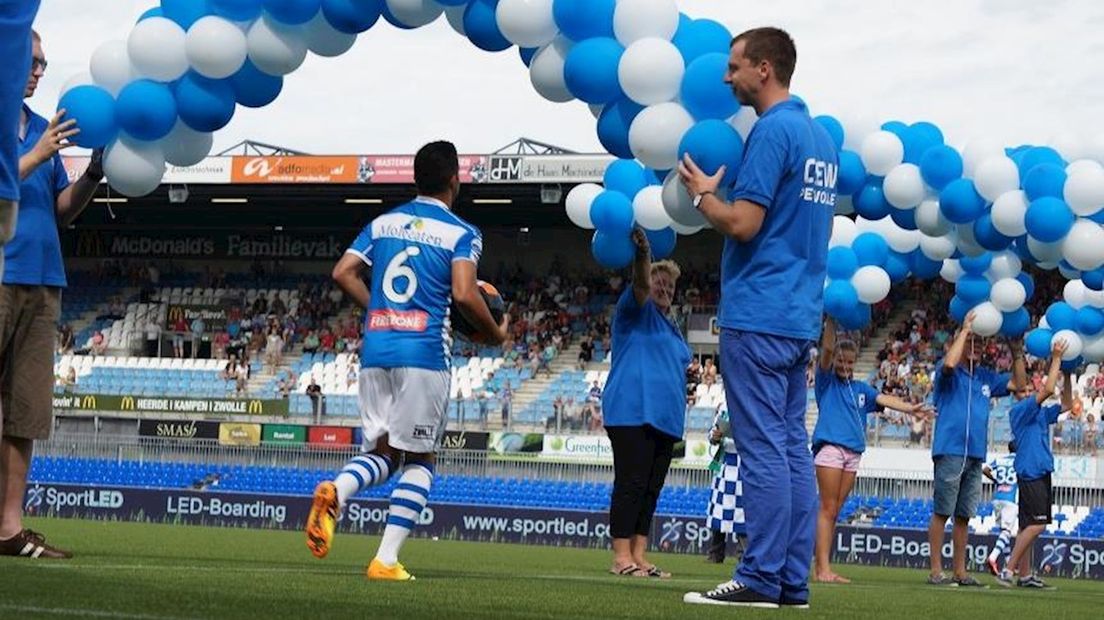 Open Dag PEC Zwolle in IJsseldelta Stadion
