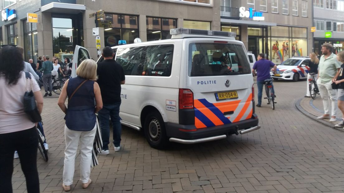 De ruzie trok veel bekijks