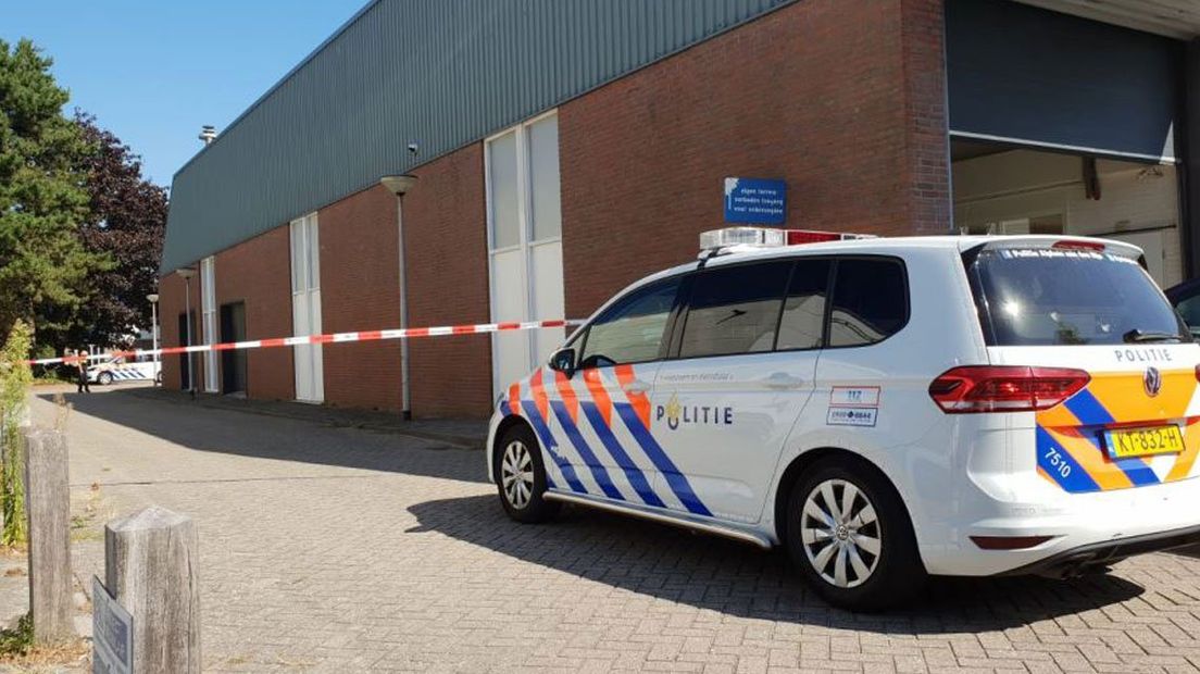 Het gebouw waar het slachtoffer is gevonden 