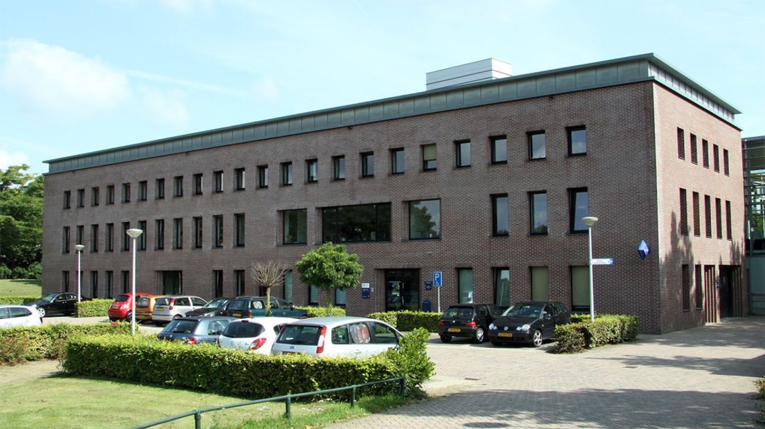 Het politiebureau aan de Groeneweg in Rhenen.