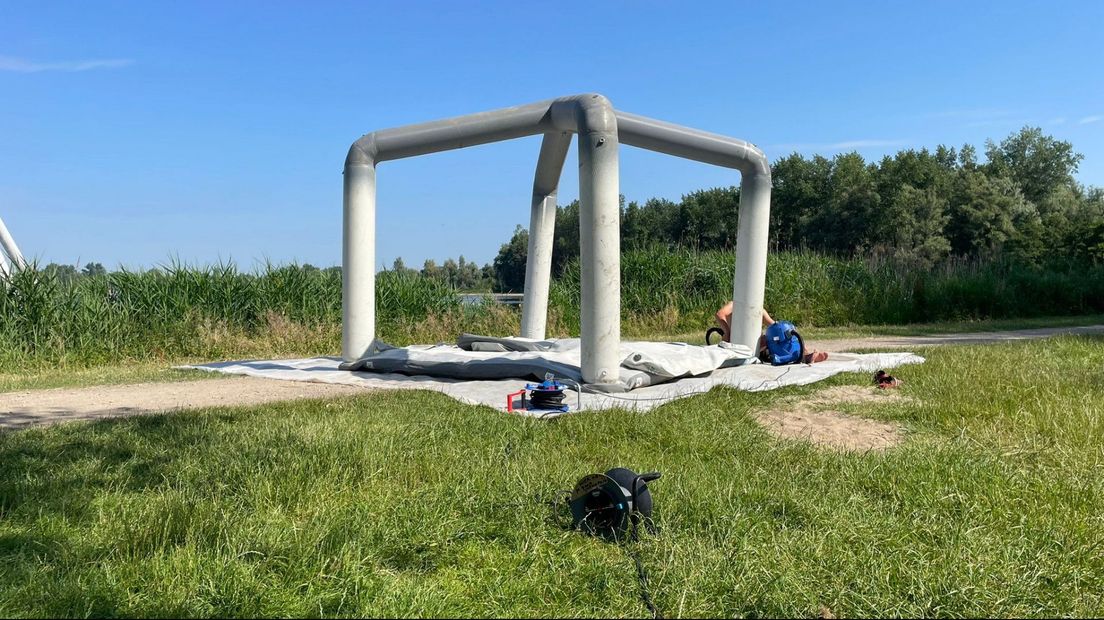 Eén van de nieuwe onderdelen van het waterpark