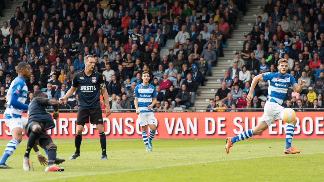 De Graafschap versus Willem II 'niet goed voor mensen met een zwak hart