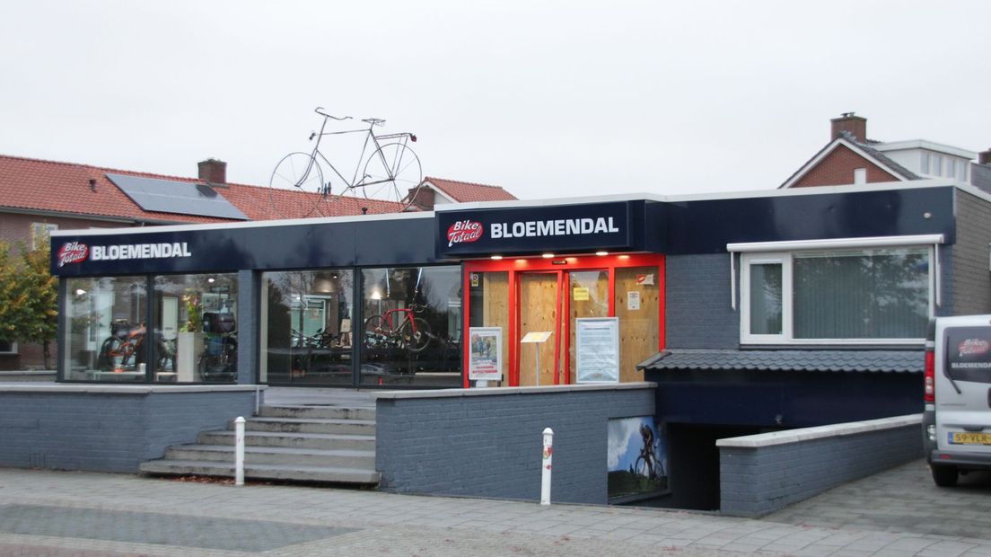 Snelkraak bij fietsenwinkel in Rijssen