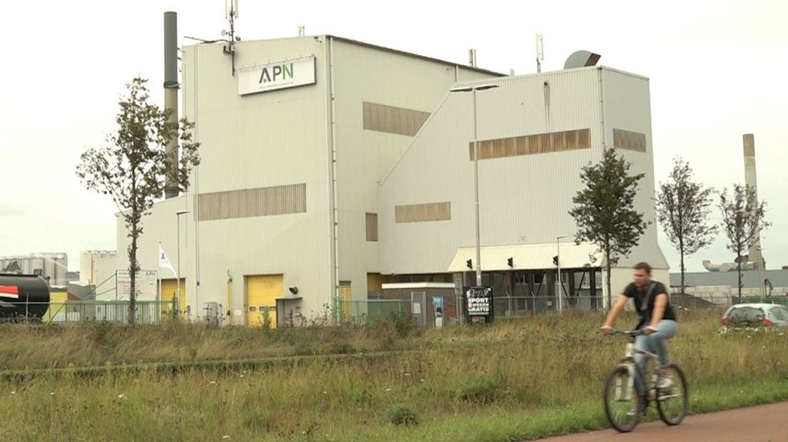 Asfaltcentrale APN in Nijmegen.