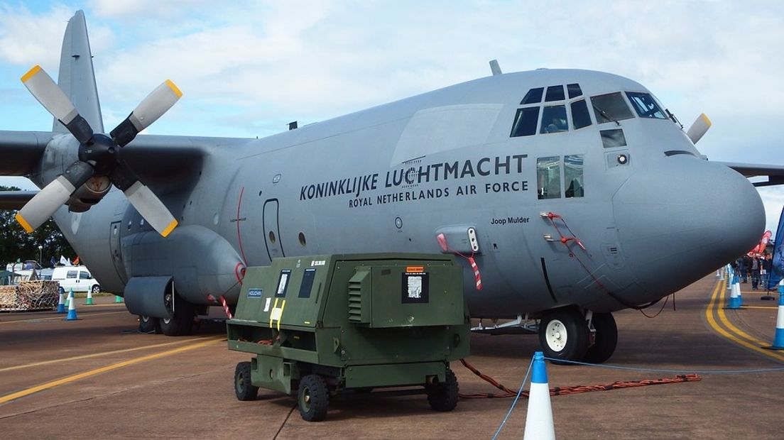 Hercules transportvliegtuig van de Koninklijke Luchtmacht (archief)