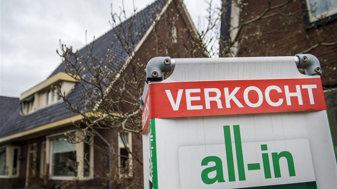 Huizenprijzen in Overijssel blijven stijgen, verkoop neemt af