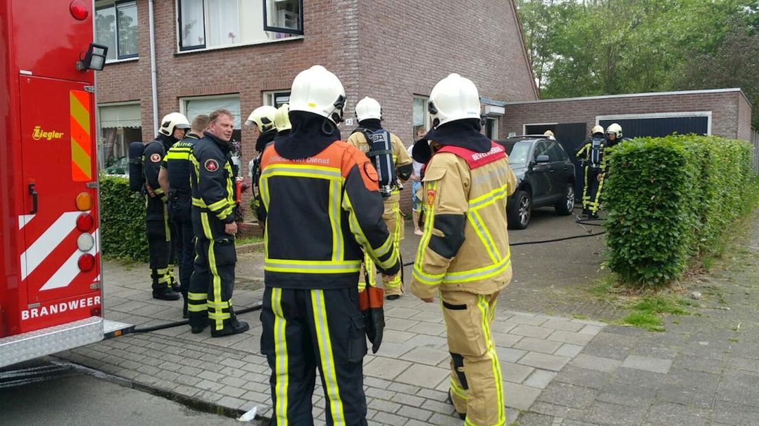 Schuurbrandje in Enschede snel geblust