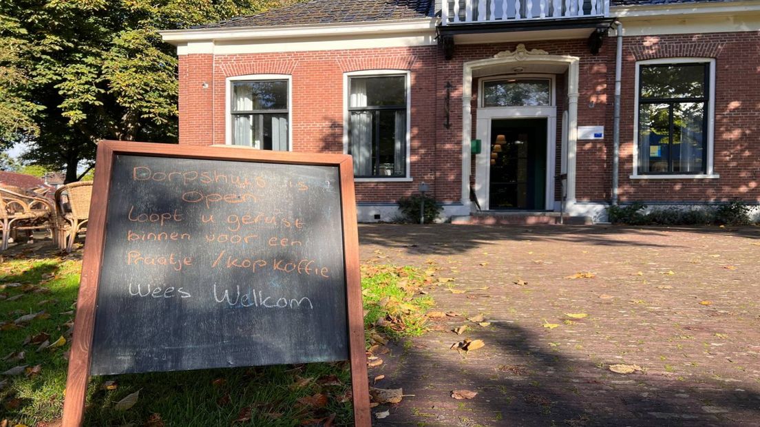 Het dorpshuis in Wirdum is vandaag geopend