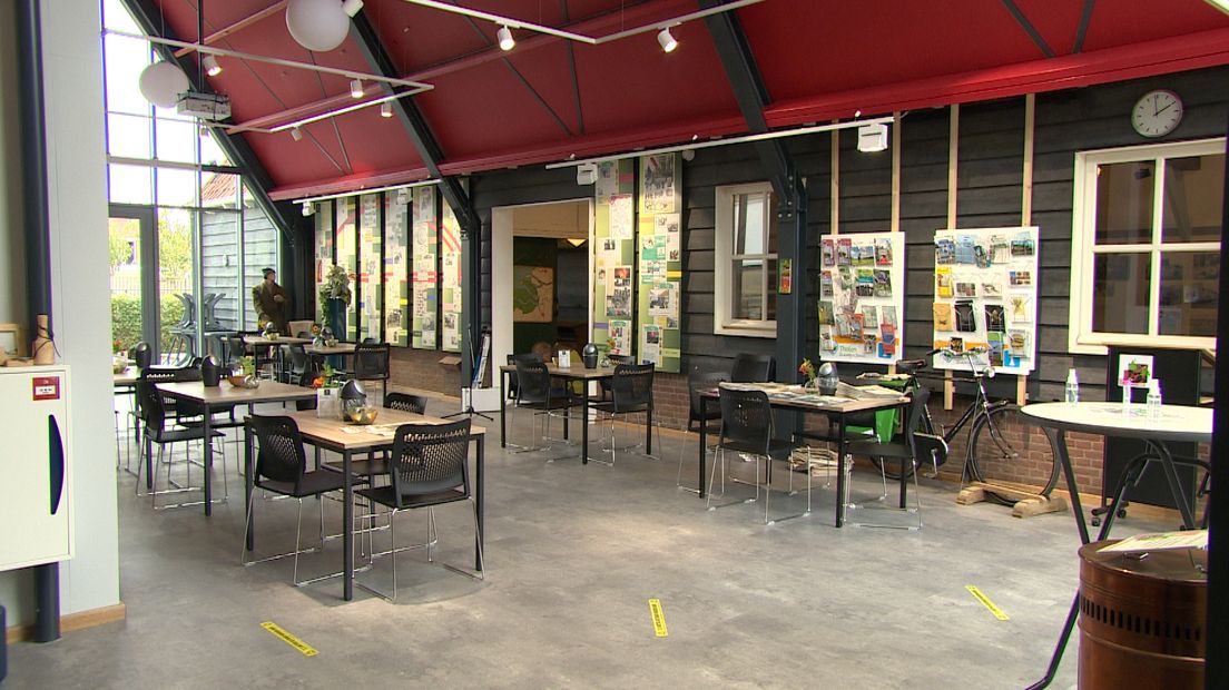 Het nieuwe atrium van museum De Meestoof