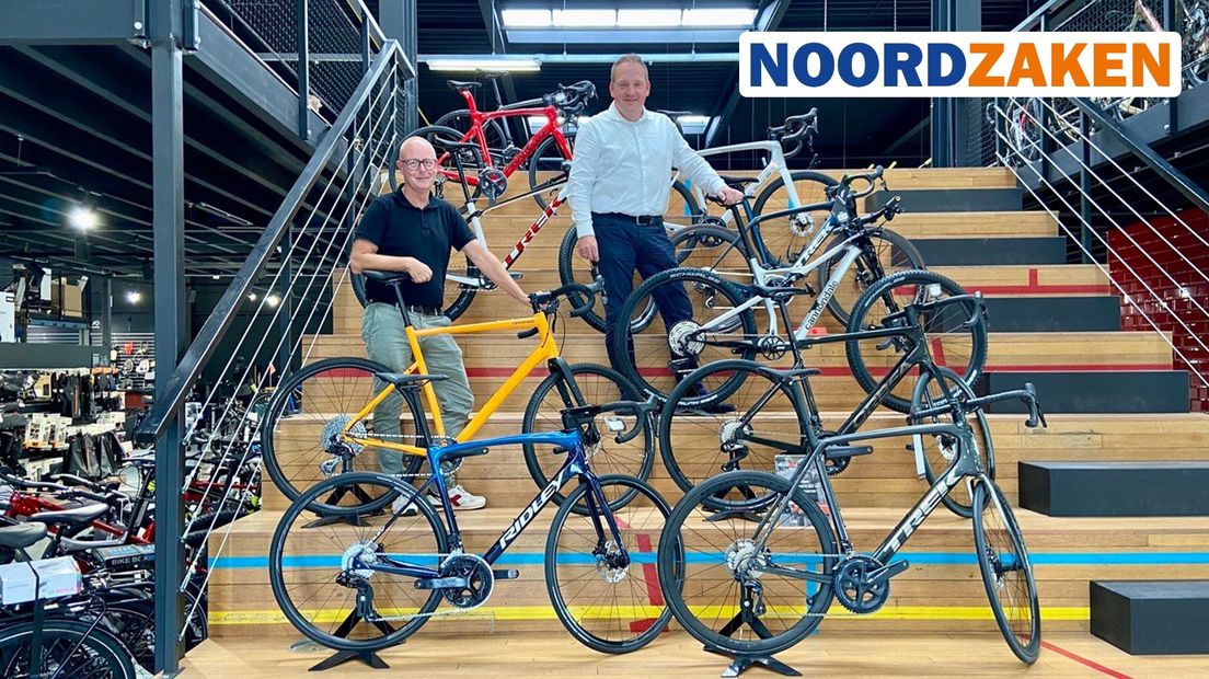 Alex Kapma (links) van Velodroom en Erik Meems van Century