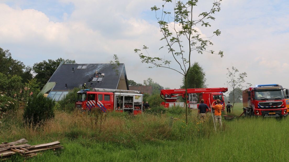 Brand in woning Weerselo