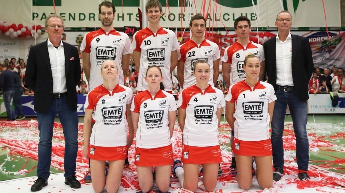 TOP Arnemuiden trok in de finale tegen DSC aan het kortste eind