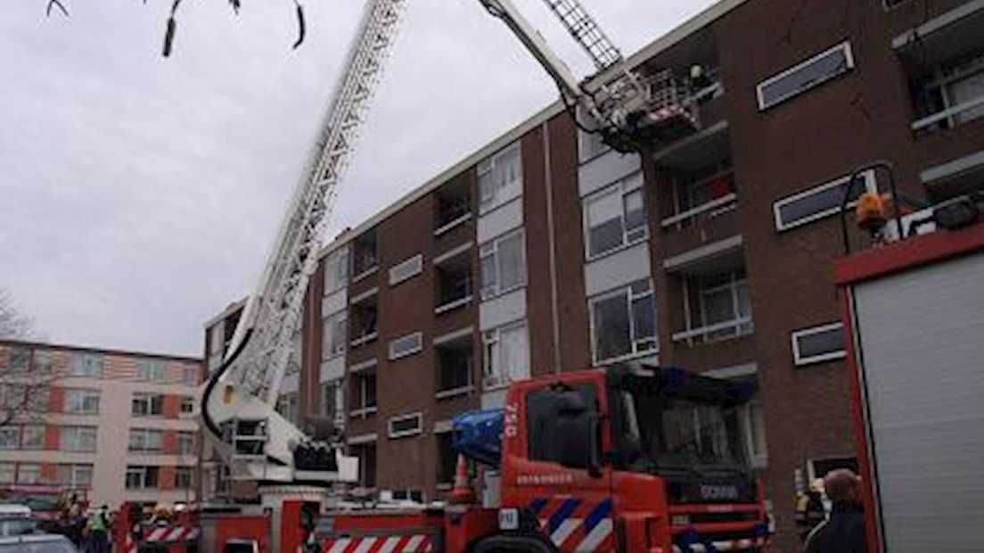 Brand in Ansfriedstraat geblust