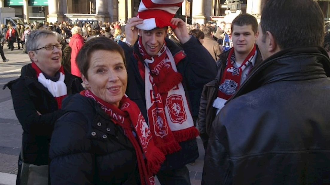Supporters in Milaan